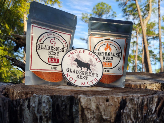 4oz Seasoning & Sticker Combo Gift Set