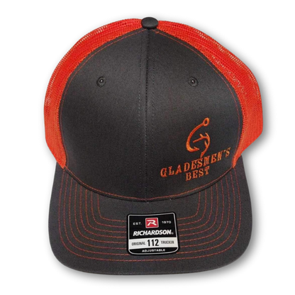 Gladesmen's Best - Side Logo Snapback Hat - Orange