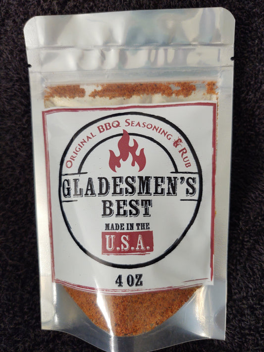 Gladesmen's Best 4 oz Original BBQ Seasoning & Rub