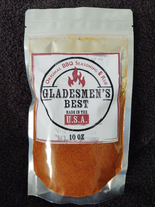 Gladesmen's Best 10 oz Original BBQ Seasoning & Rub