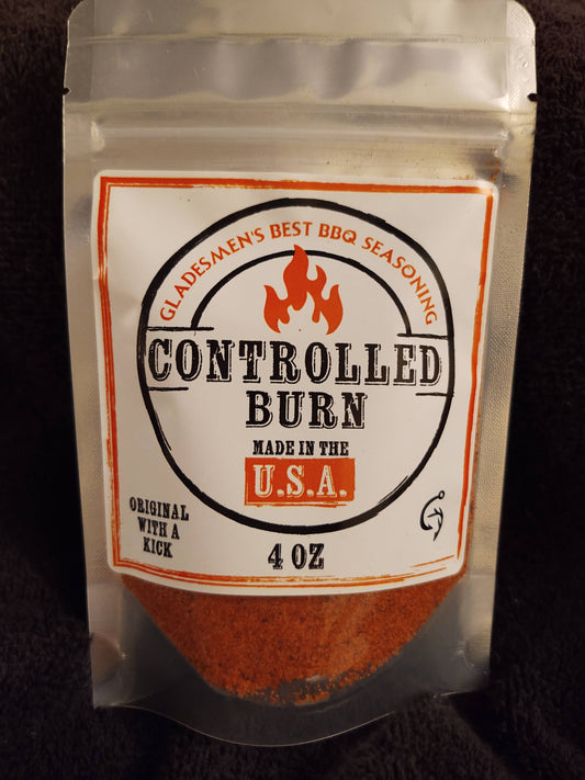 Controlled Burn 4 oz BBQ Seasoning & Rub