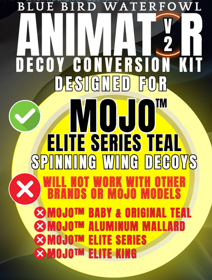 Animator V2 for Mojo Elite Series Teal GWT & BWT